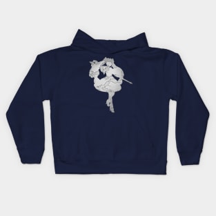 Elise: Budding Flower Kids Hoodie